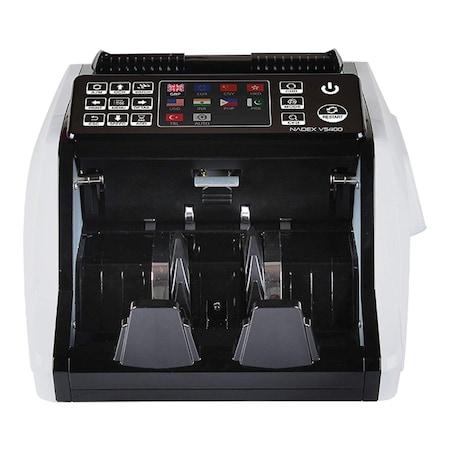 Nadex Coins V5400 Mixed-Denomination Money Counter and Counterfeit Detector NCC1-1139